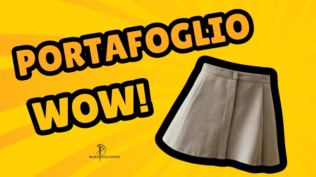 Cucito Creativo: Impara a Cucire Una Gonna A Portafoglio!