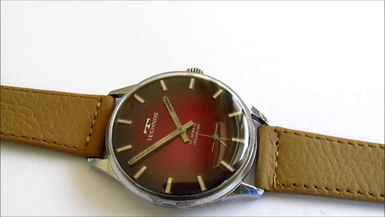 Technos Vintage Wristwatch swiss made