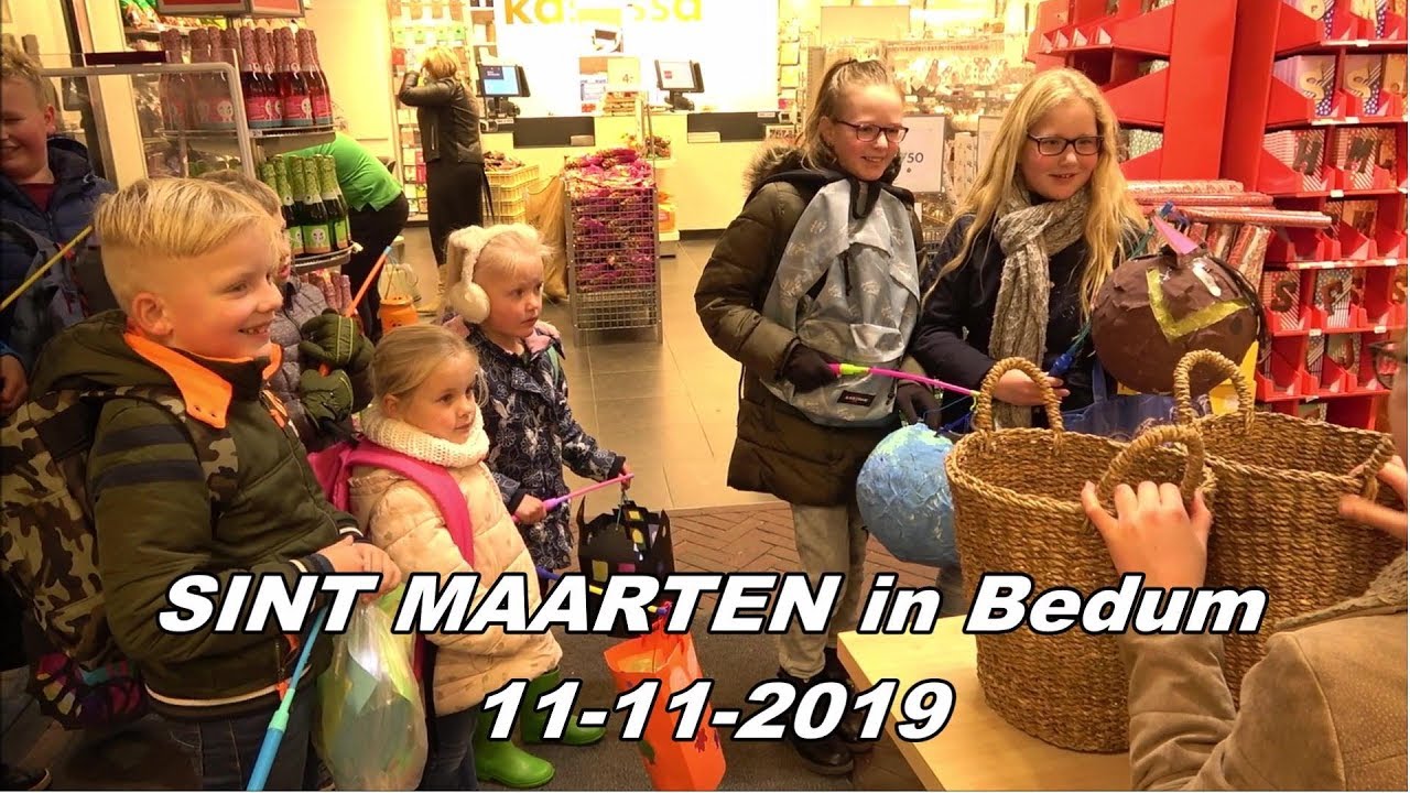 Sint Maarten in Bedum 2019.