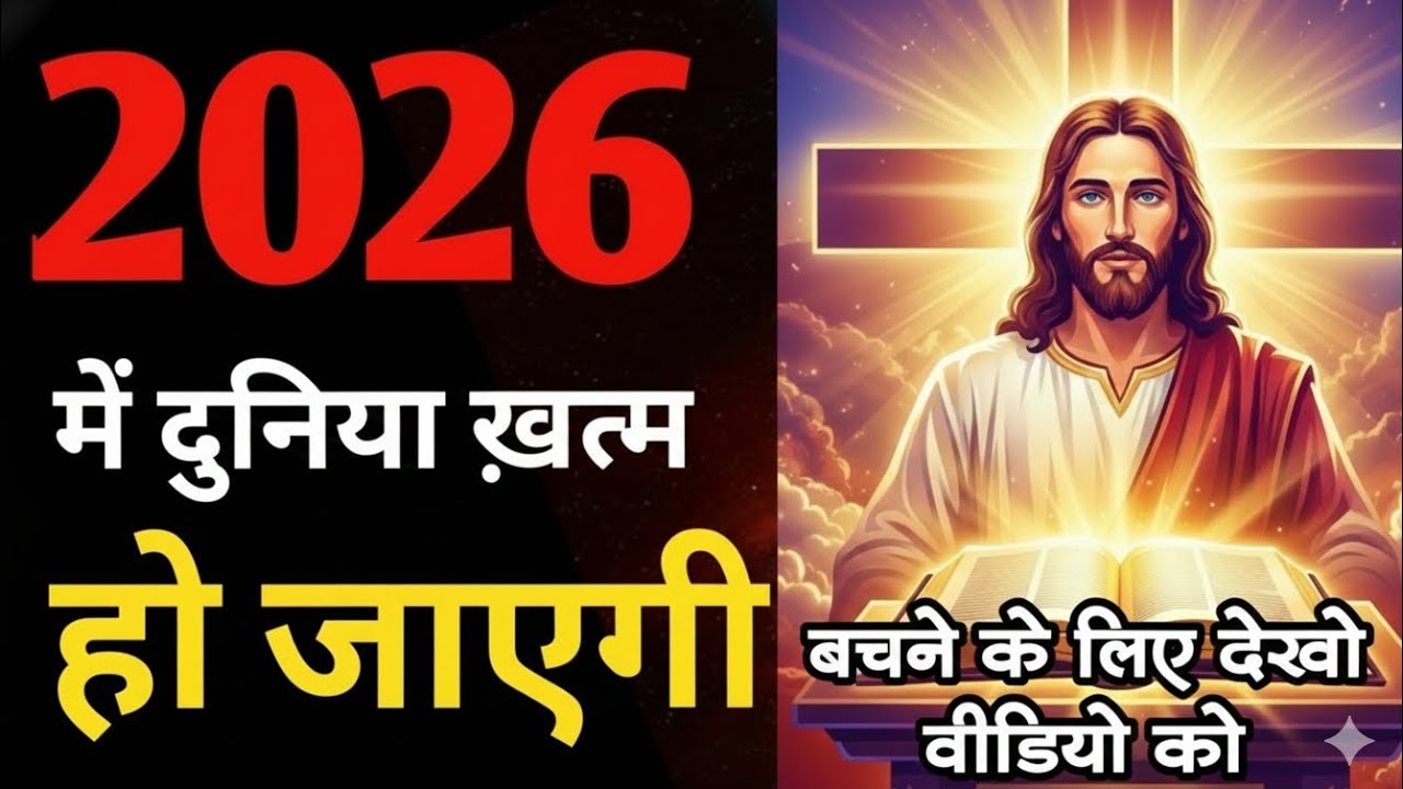 अंतिम समय आ गया है | Jesus Christ Warning 2026 Upendra king official 