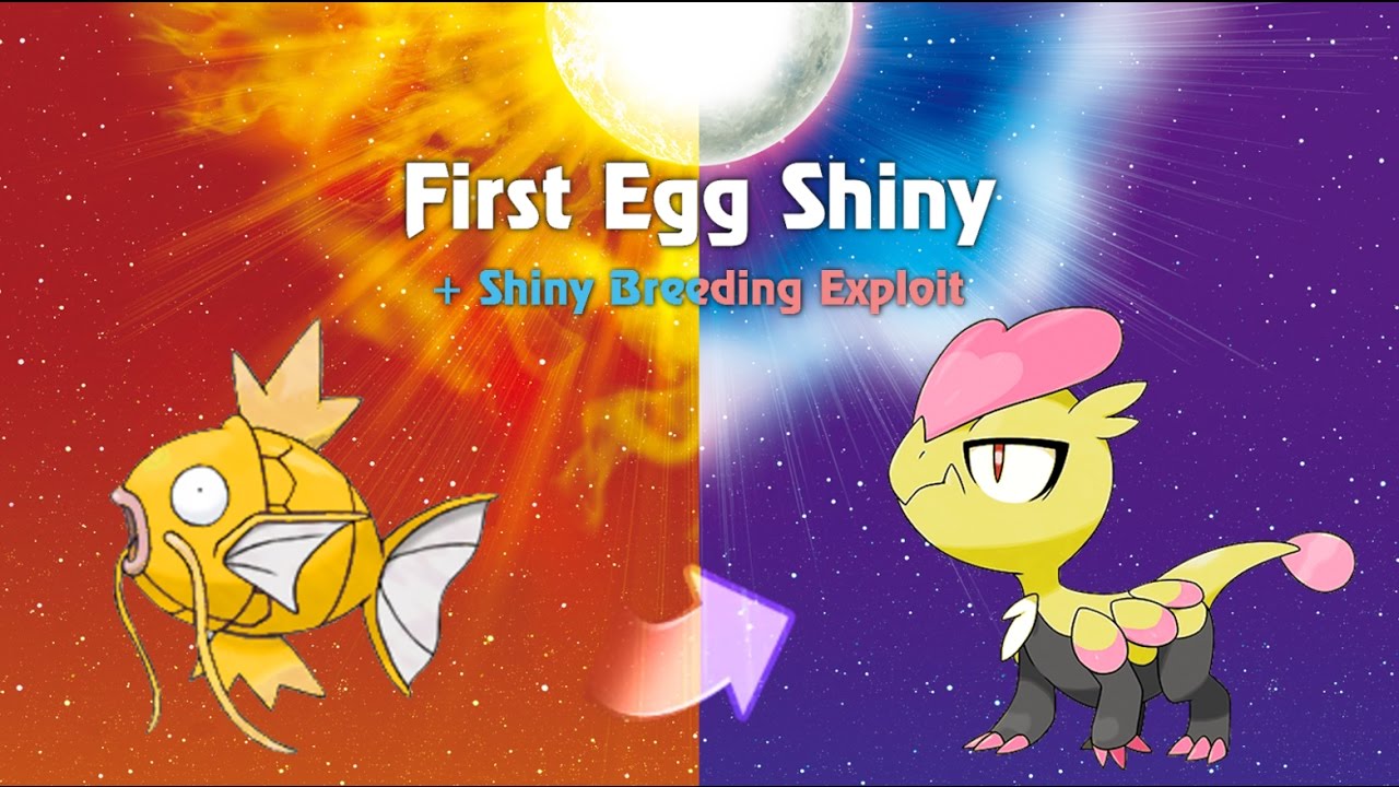 [FLOYT] 1 EGG Shiny + Shiny Breeding Exploit | Pokemon Sun Moon