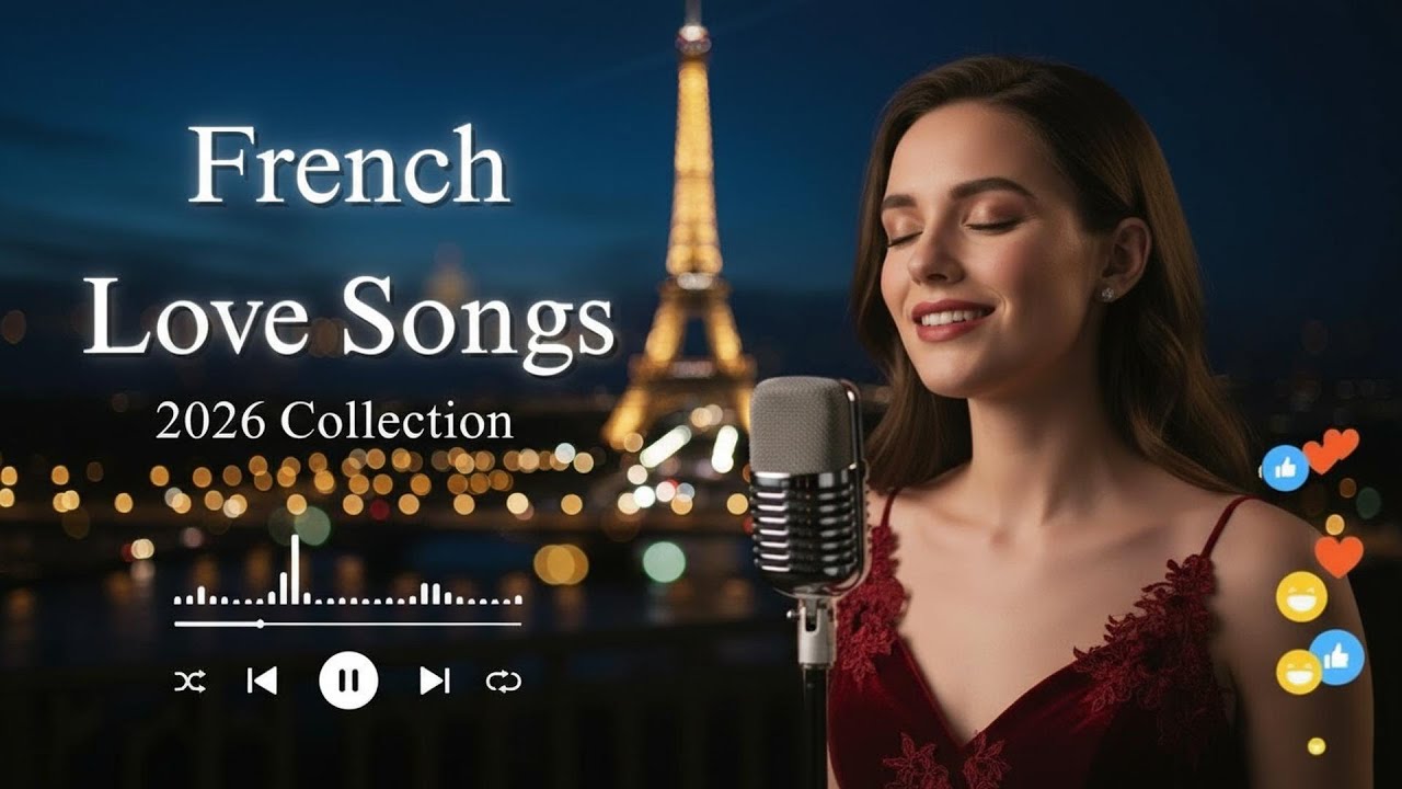 Romantic French Music – The Most Beautiful Love Songs from Paris