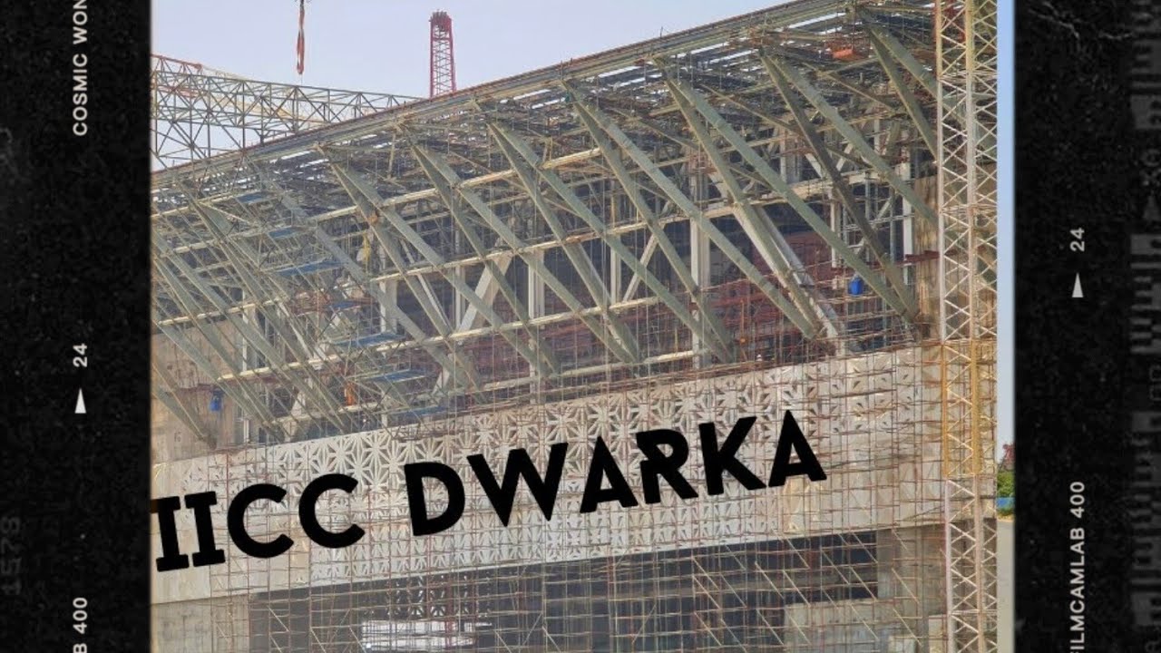 IICC- India's International Convention Centre Under Construction #dwarka #development