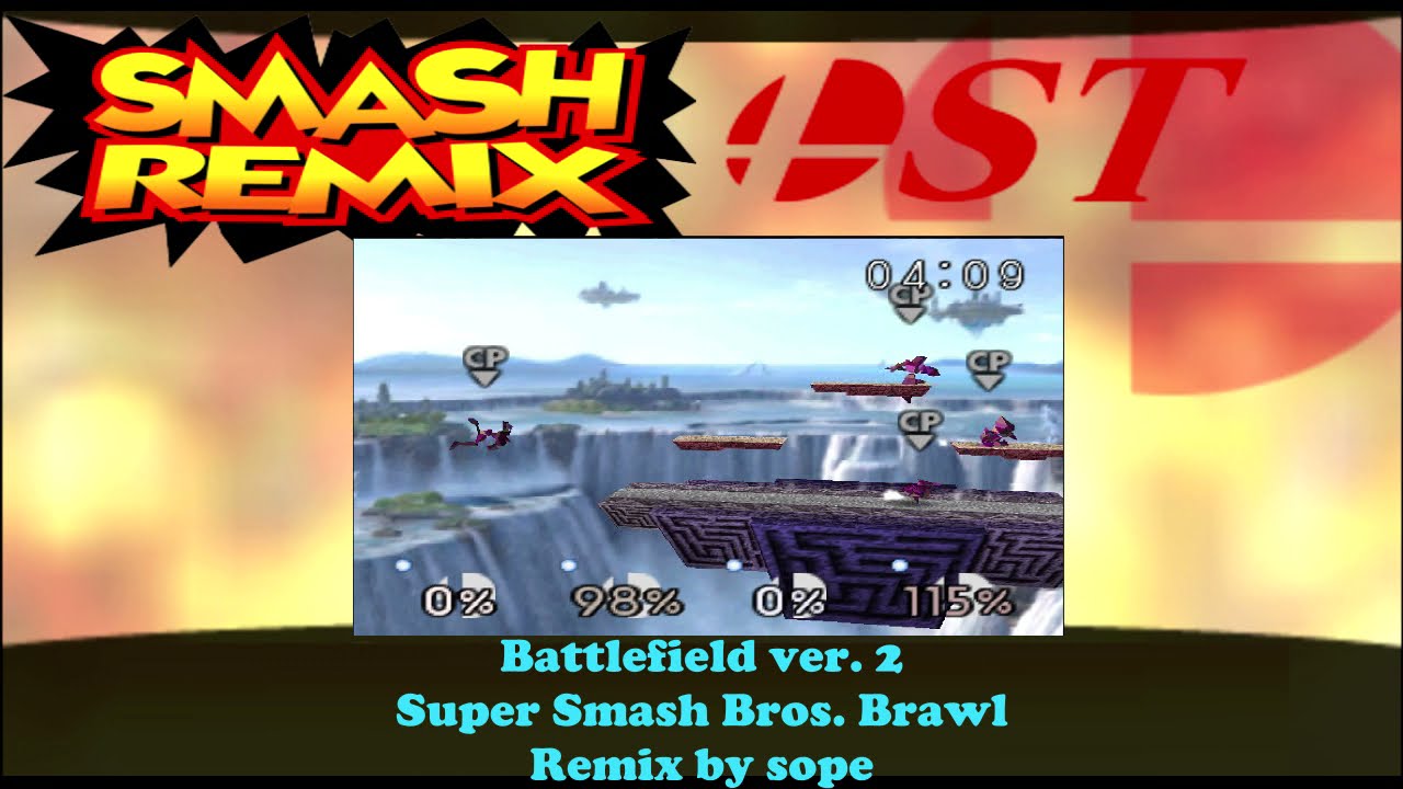 Smash Remix OST Extended - Battlefield ver. 2 (Super Smash Bros. Brawl) by sope