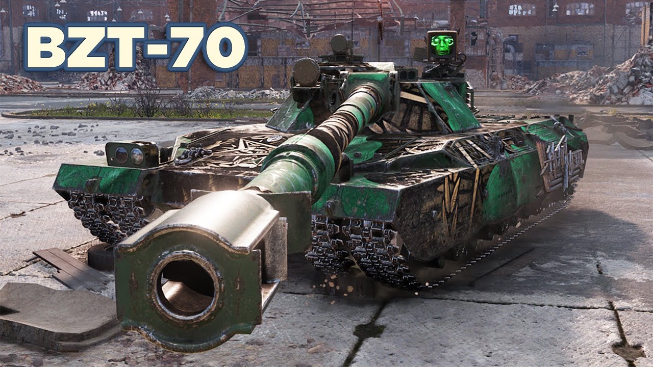 BZT-70 • 12.1К УРОНА 8 ФРАГОВ • WoT Gameplay