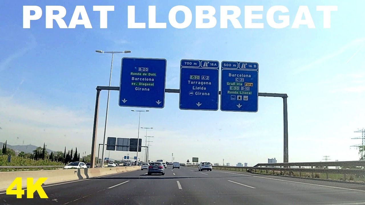 Driving in Prat de LLobregat | Barcelona 2022 Spain