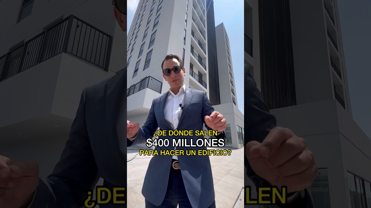 &iquest;De d&oacute;nde salen 400 millones para hacer un edificio?💰#shorts #bienesraices #negocios #construccion