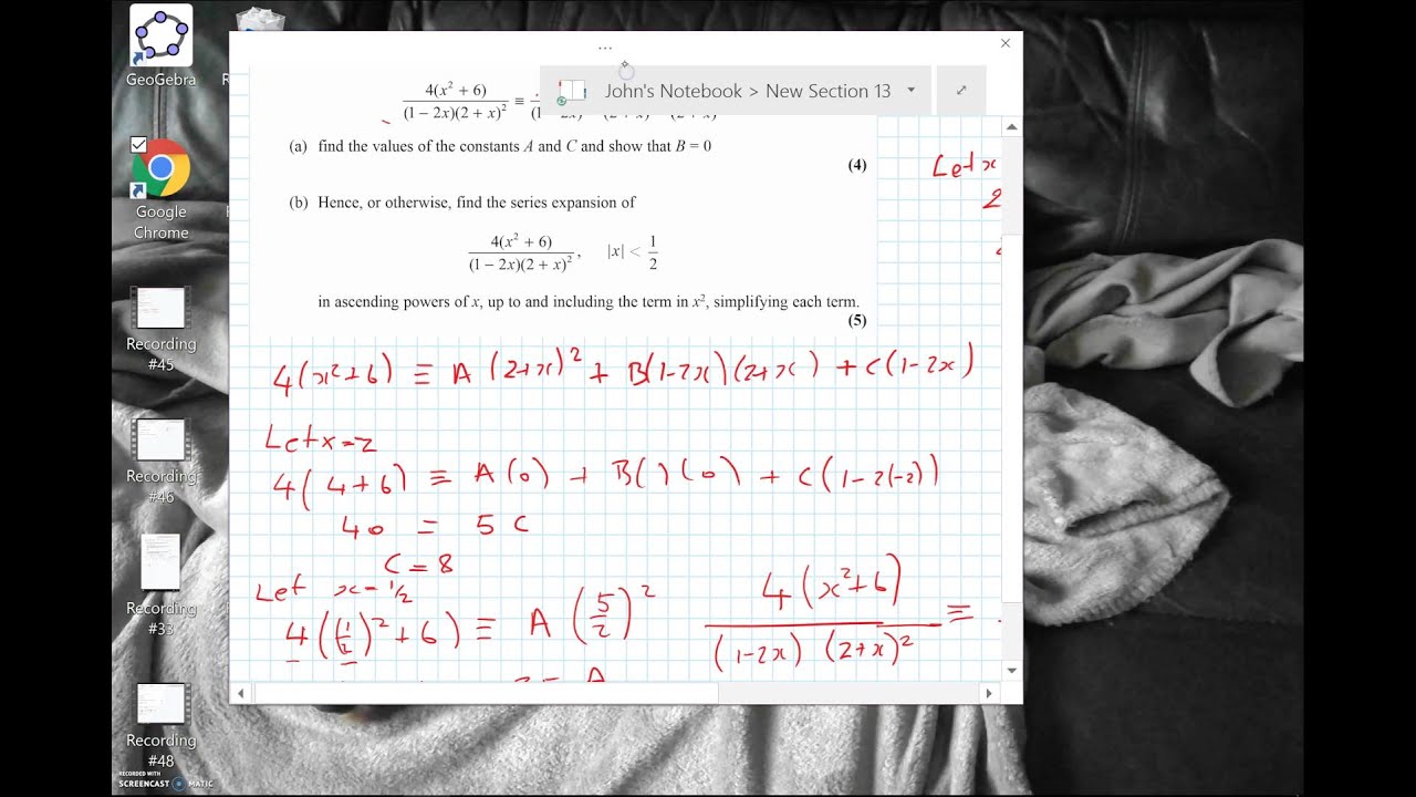 C34 Edexcel Pearson's international June 15 question 2