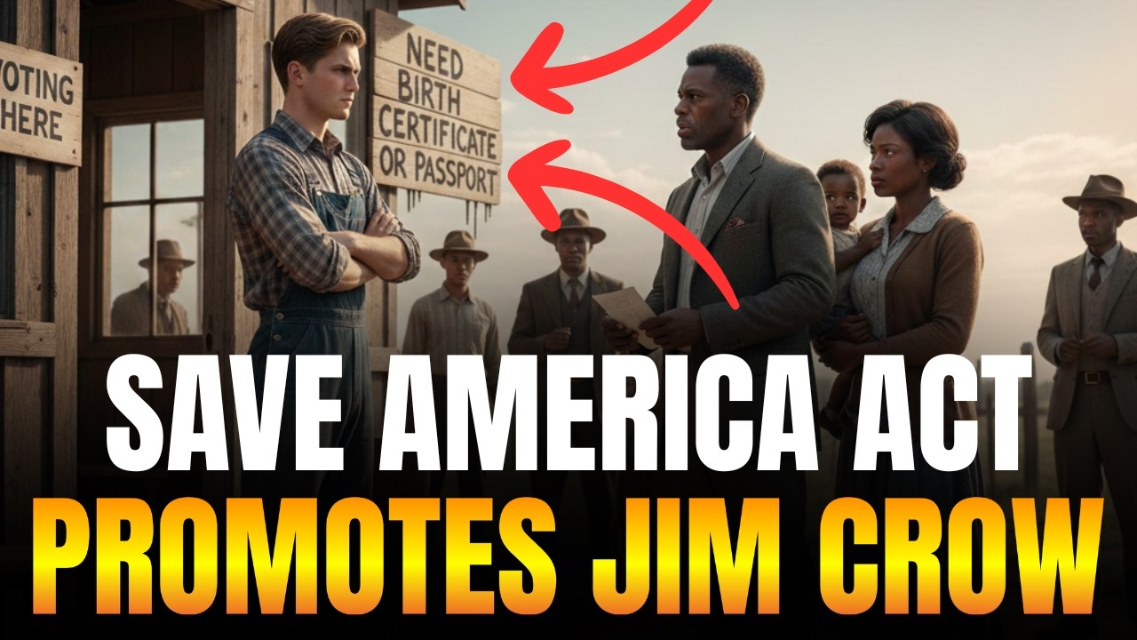 Black Sellouts and the SAVE Act Will Help Trump And MAGA Rig Midterms and 2028 Presidential Race