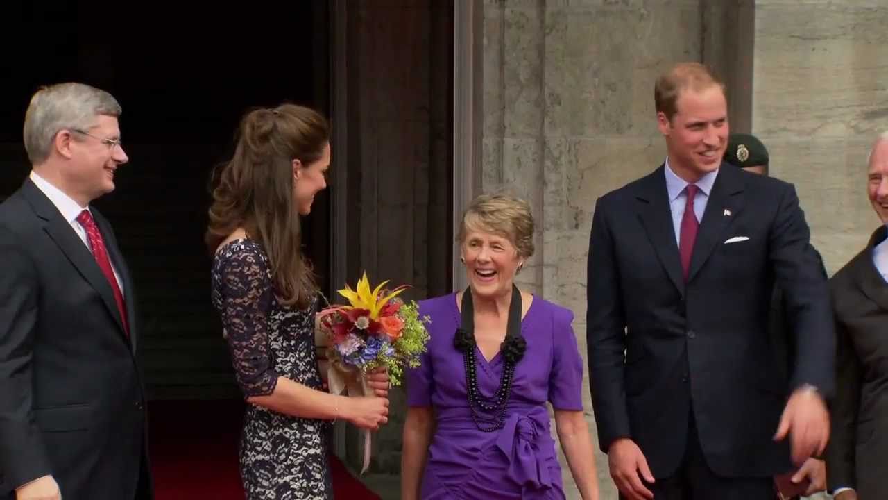 Prince William & Kate in Canada - day 1