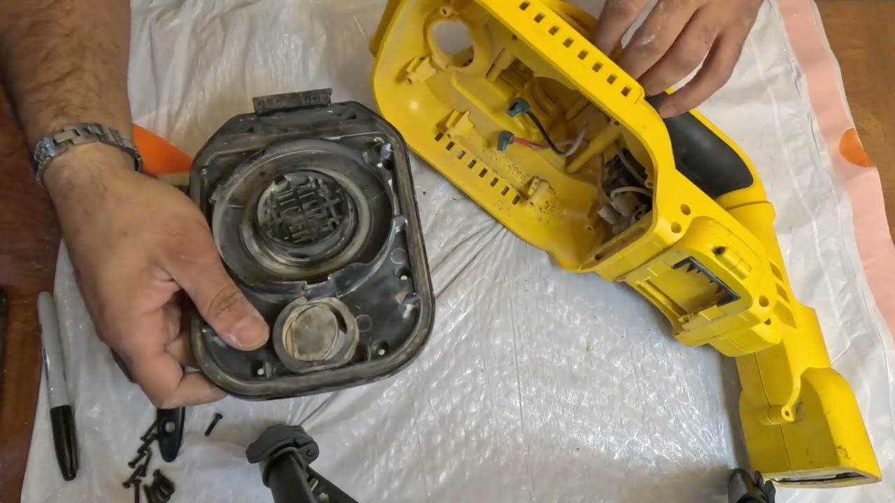 How to Fix Clean DEWALT Cordless Vacuum DCV517, DCV517M1, DCV517B, DC515B/K, Not Working, No Suction