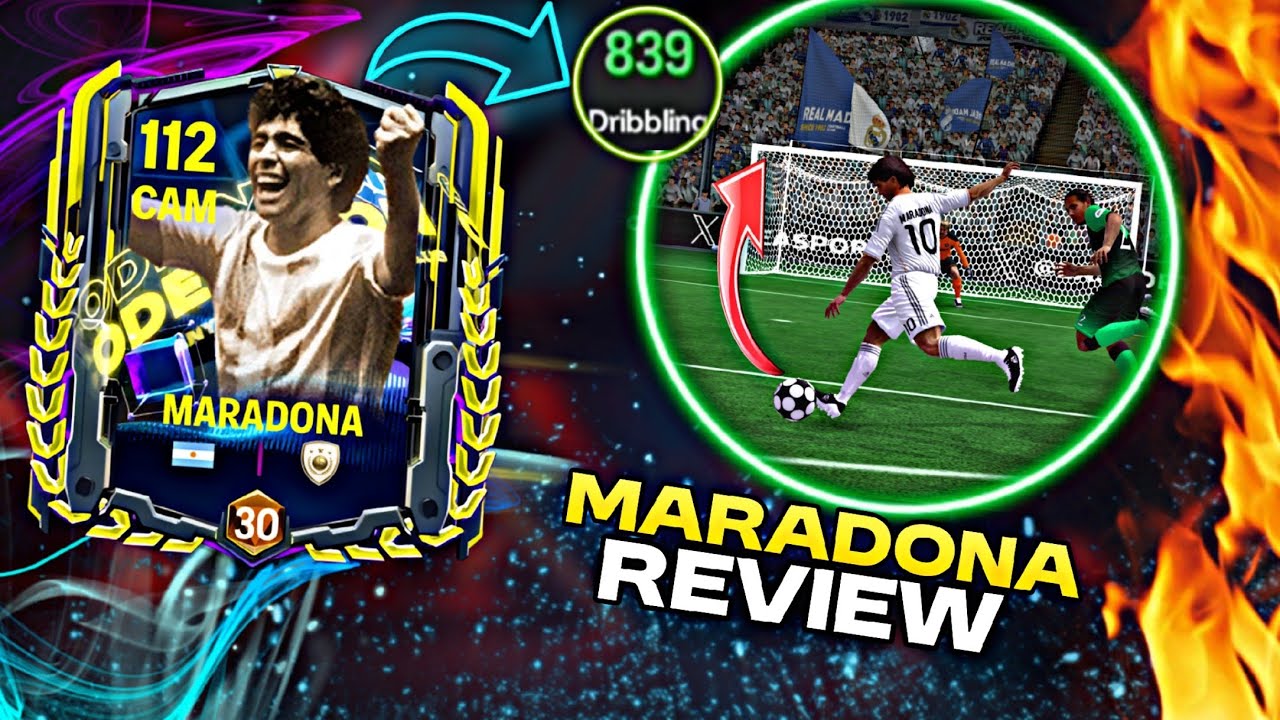 Диего Марадона 107 такой плавный 🔥 Лучший дриблер в игре 🤯 Обзор 🏆