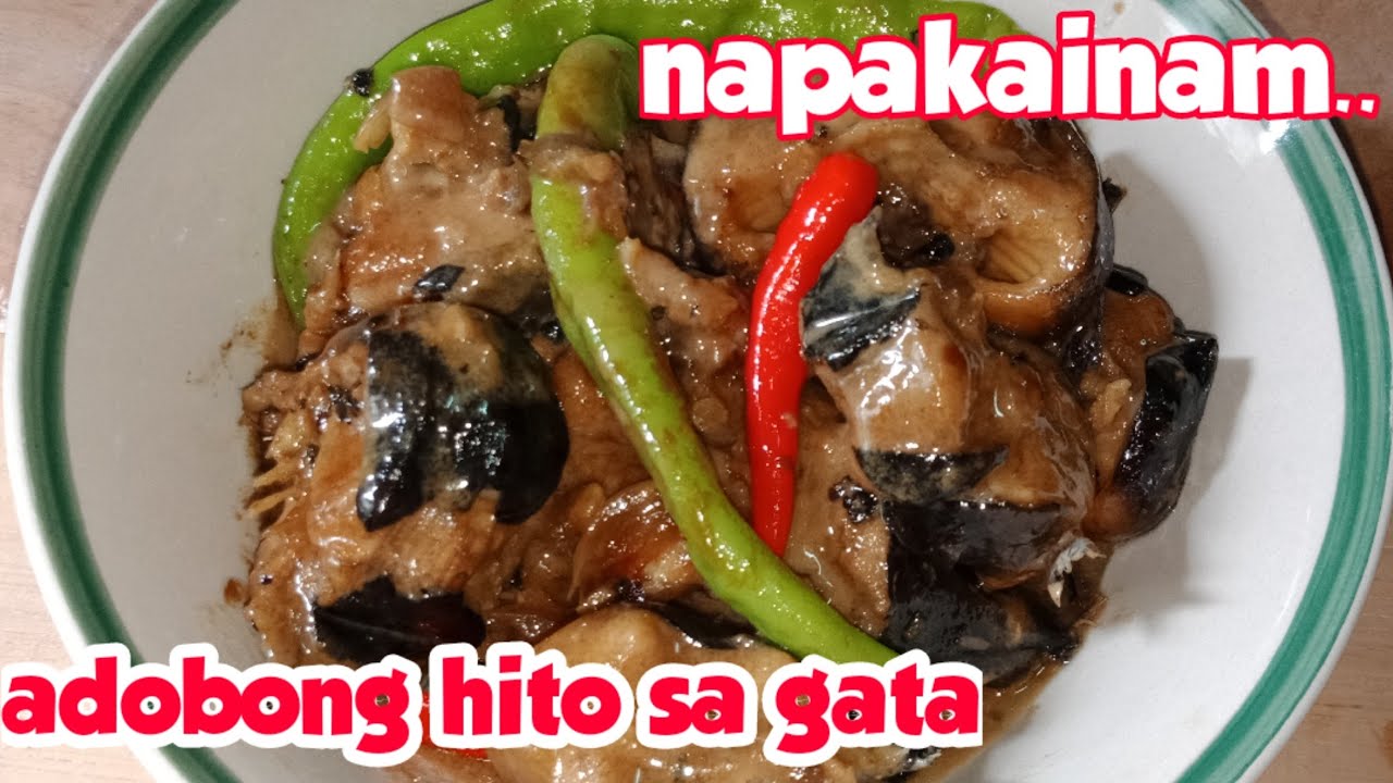 how to cook adobong hito sa gata  / catfish adobo with coconut milk