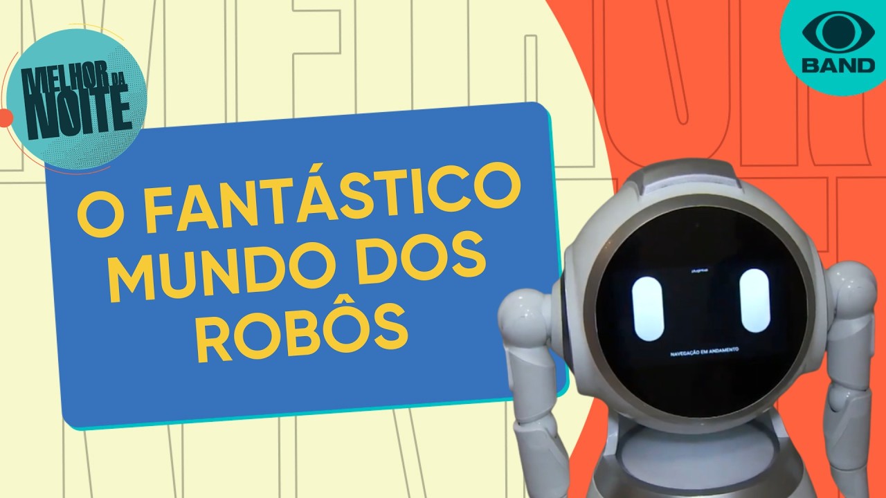 Arrob@ invade o mundo dos robôs e mostra máquinas inteligentes | Melhor da Noite