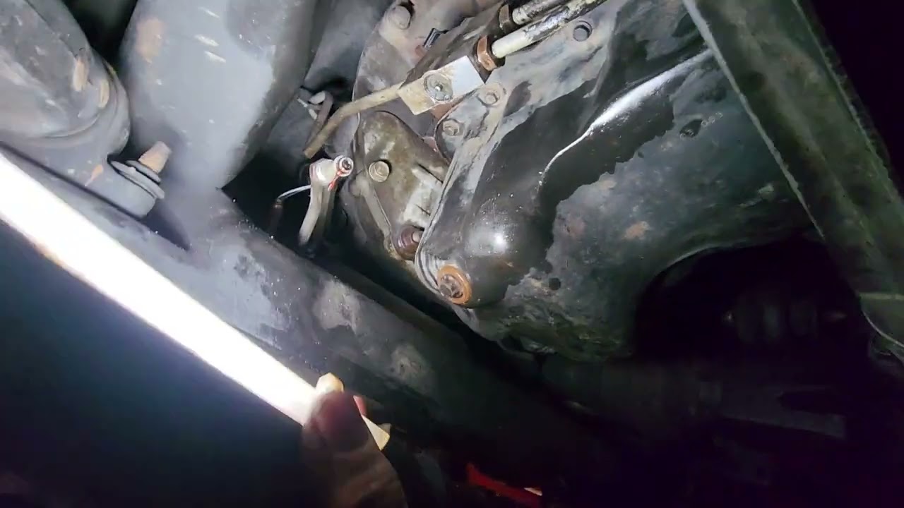 Transmission Cooler lines removal on a 2007 Jeep Commander 3.7 4×4 with NAG-1 Transmission