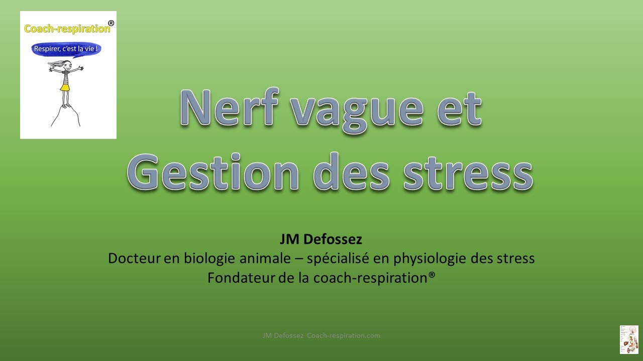 Stimuler le Nerf vague, nécessité d'une approche complète.