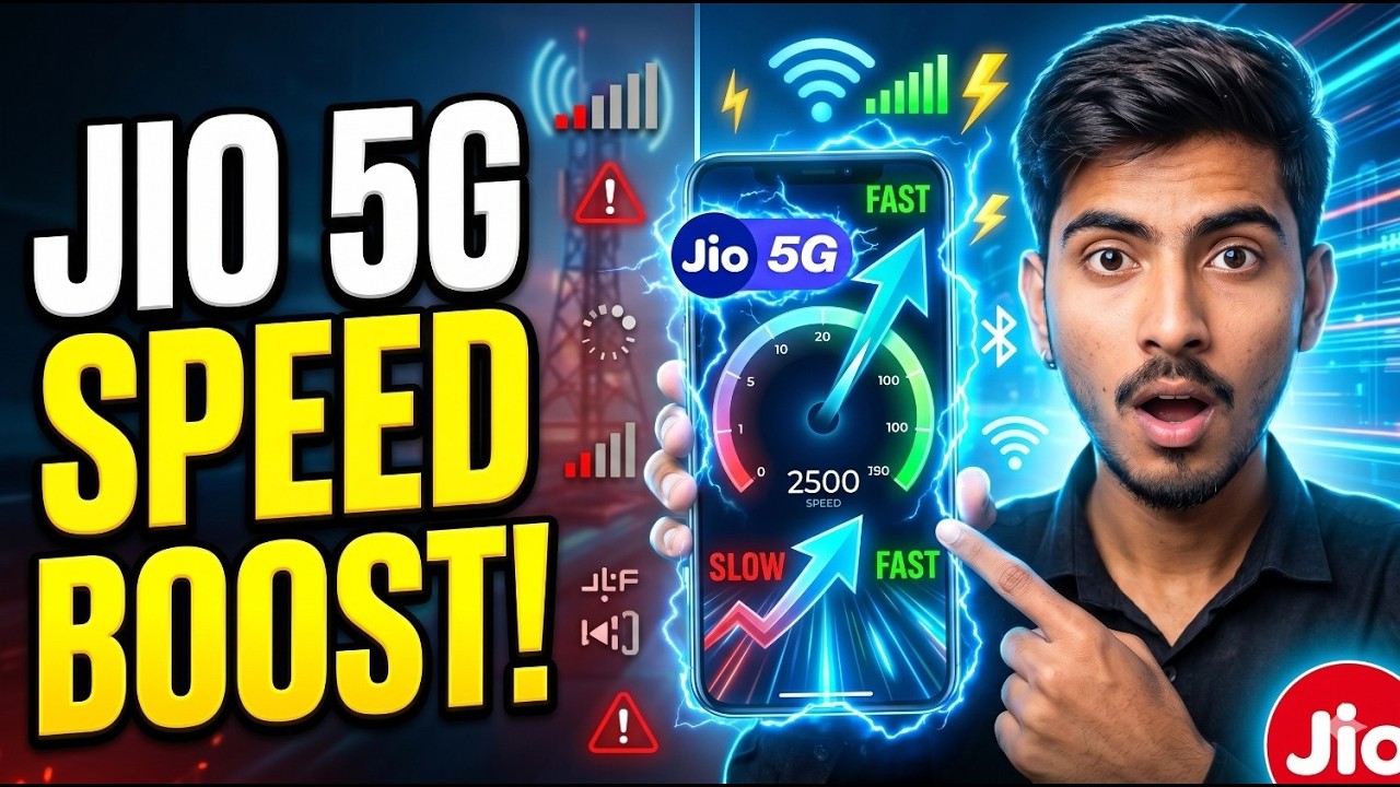 Как увеличить скорость интернета | Как ускорить интернет | Настройка APN в сети Jio 5G