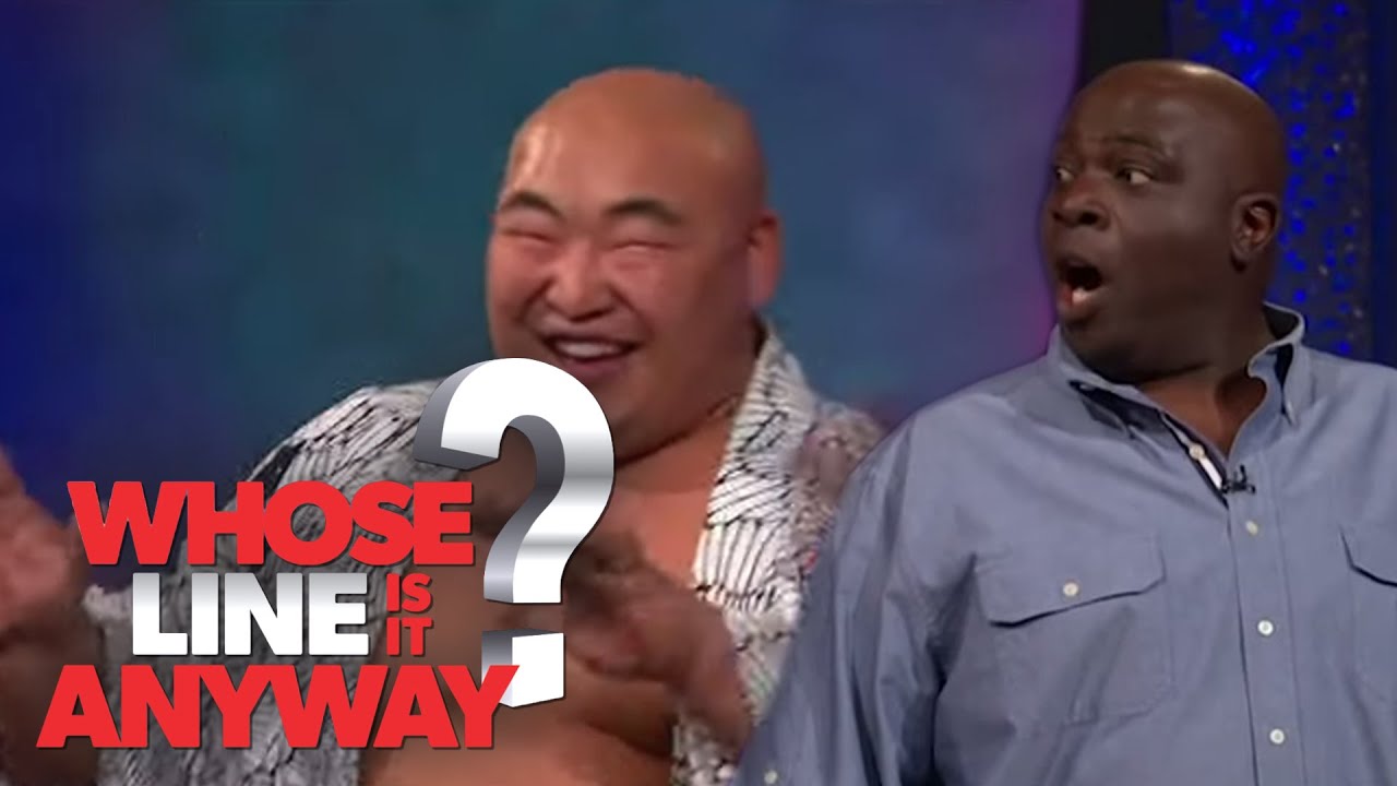 Singing Duets With a Sumo Wrestler | Whose Line Is It Anyway?
