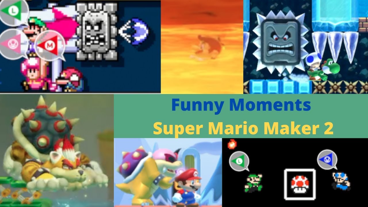 Super Mario Maker 2 Funny Moments & Memes Compilation n°7