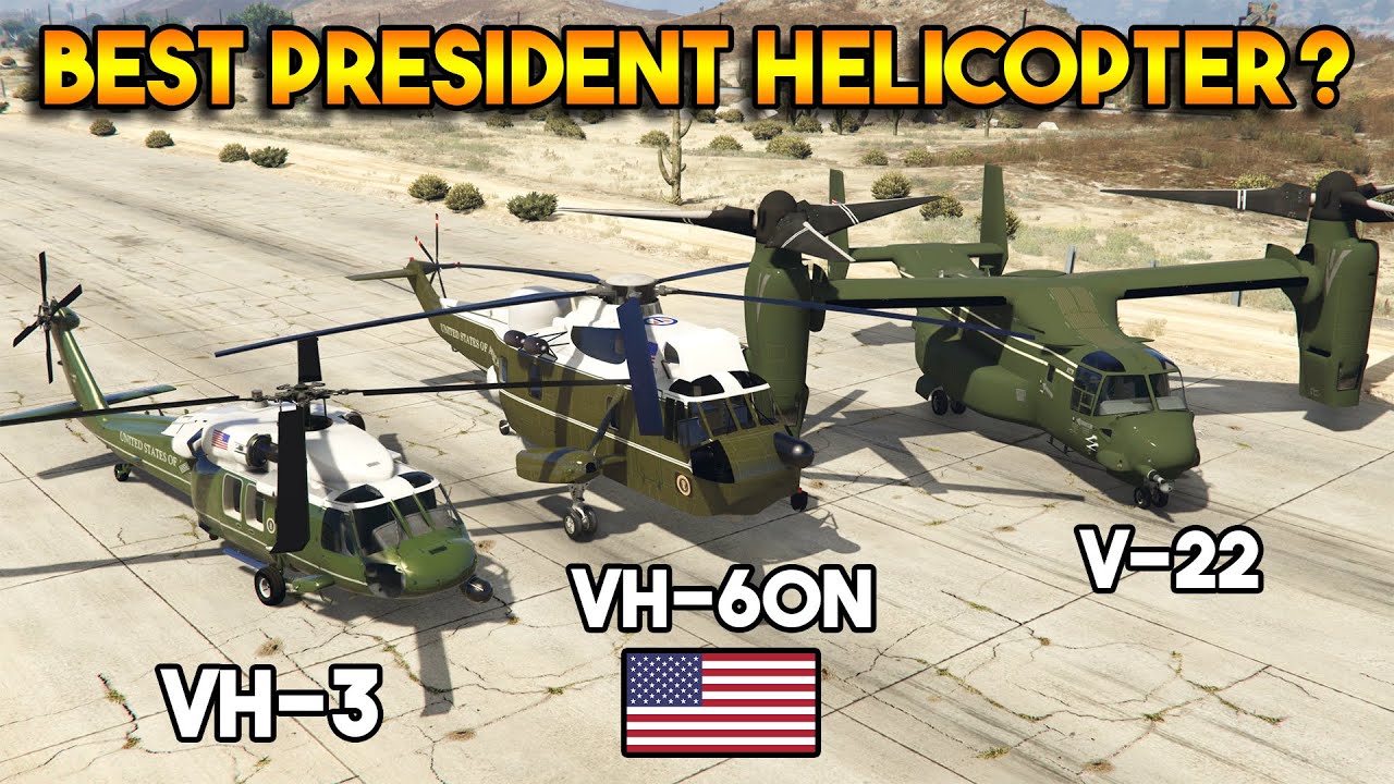 WHICH IS BEST USA PRESIDENT HELICOPTER? (GTA 5 WHICH IS BEST?)
