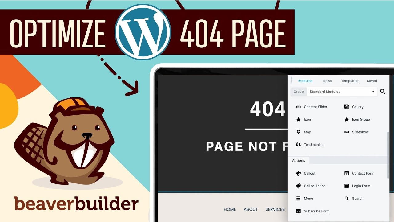 404 Page Customization with Beaver Themer  | 5 Essential Beaver Builder Modules