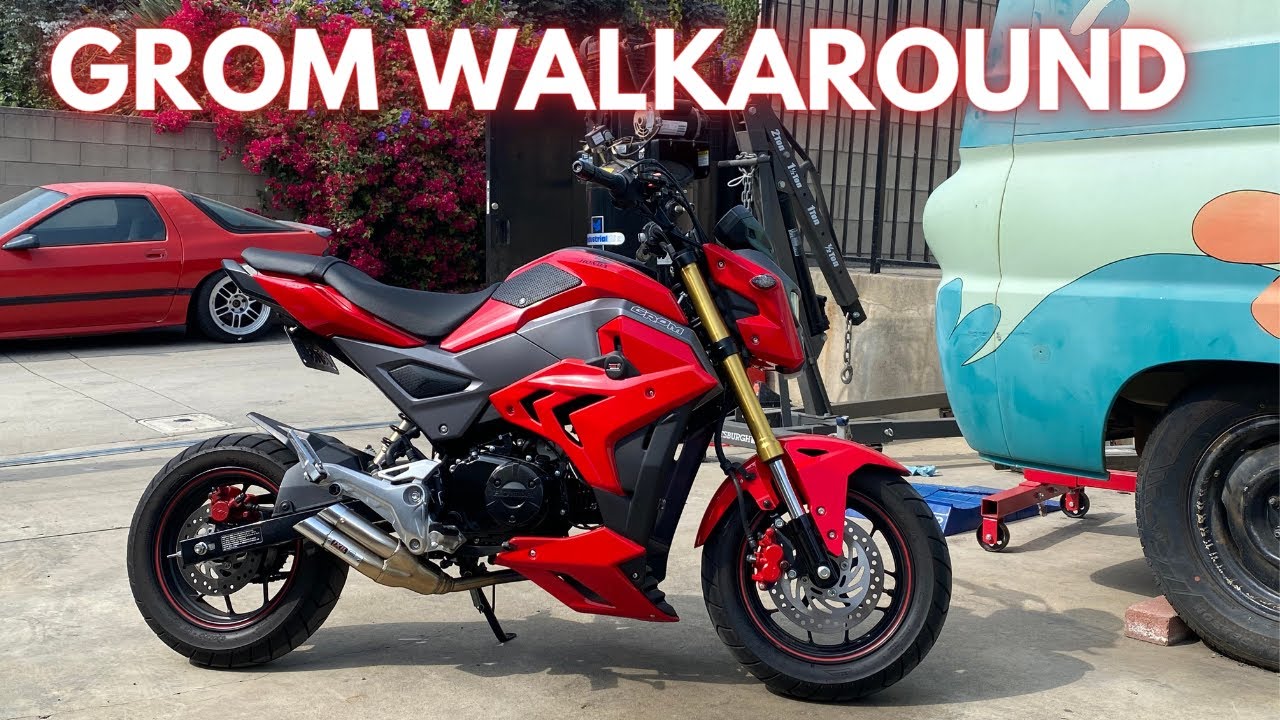 GROM WALKAROUND AND MODS!!
