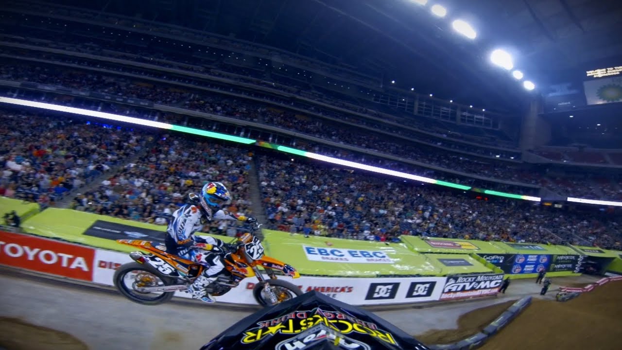 GoPro: Blake Wharton Main Event 250 WIN - 2013 Monster Energy Supercross from Houston, TX