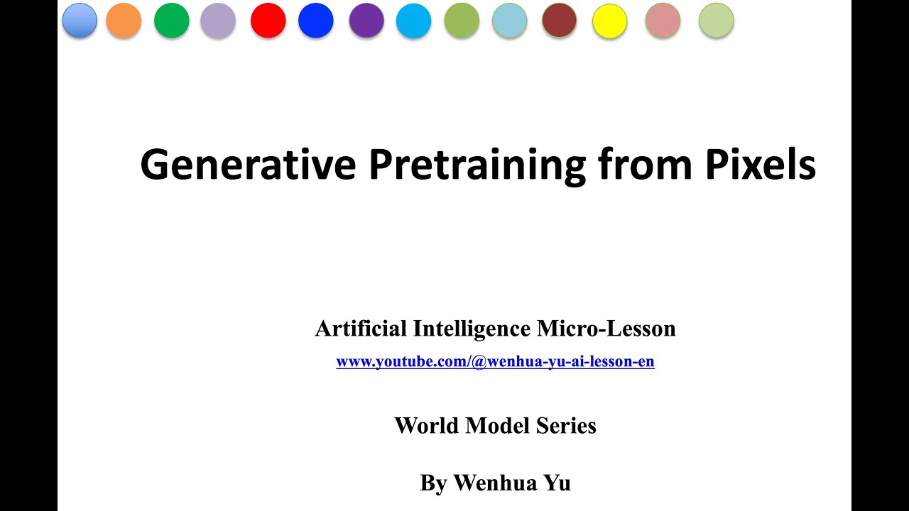 Generative Pre-training from Pixels