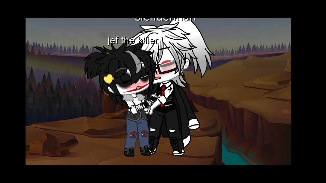 (todo por el) slenderman x jef  el comienso de la  relacion ❤❤❓
