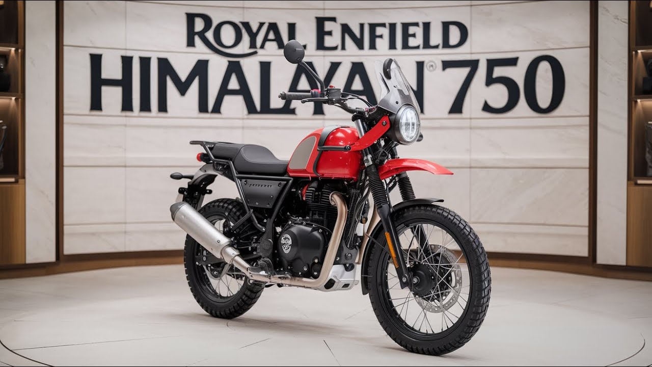 Представлен мотоцикл Royal Enfield Himalayan 750 2026 года – вы не поверите, какая у него МОЩНОСТ...
