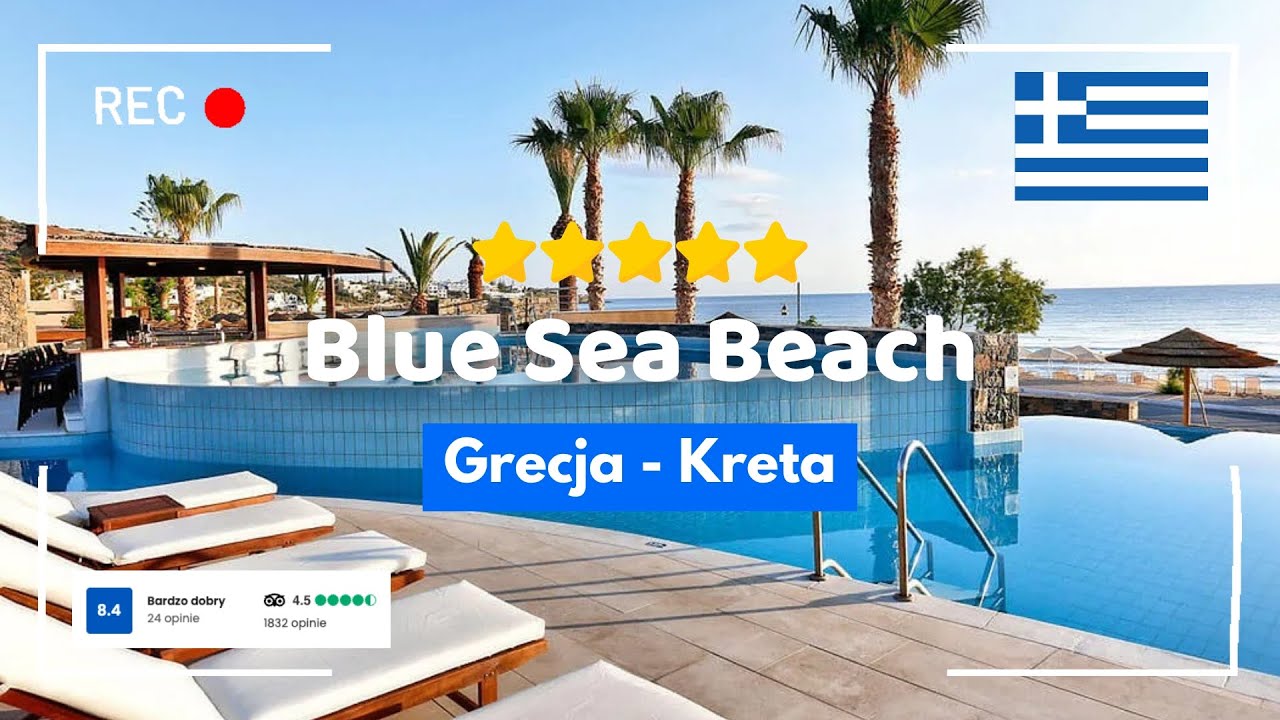 🇬🇷 Blue Sea Beach 5★ &ndash; luksusowe wakacje przy plaży w Stalidzie, Kreta | All Inclusive