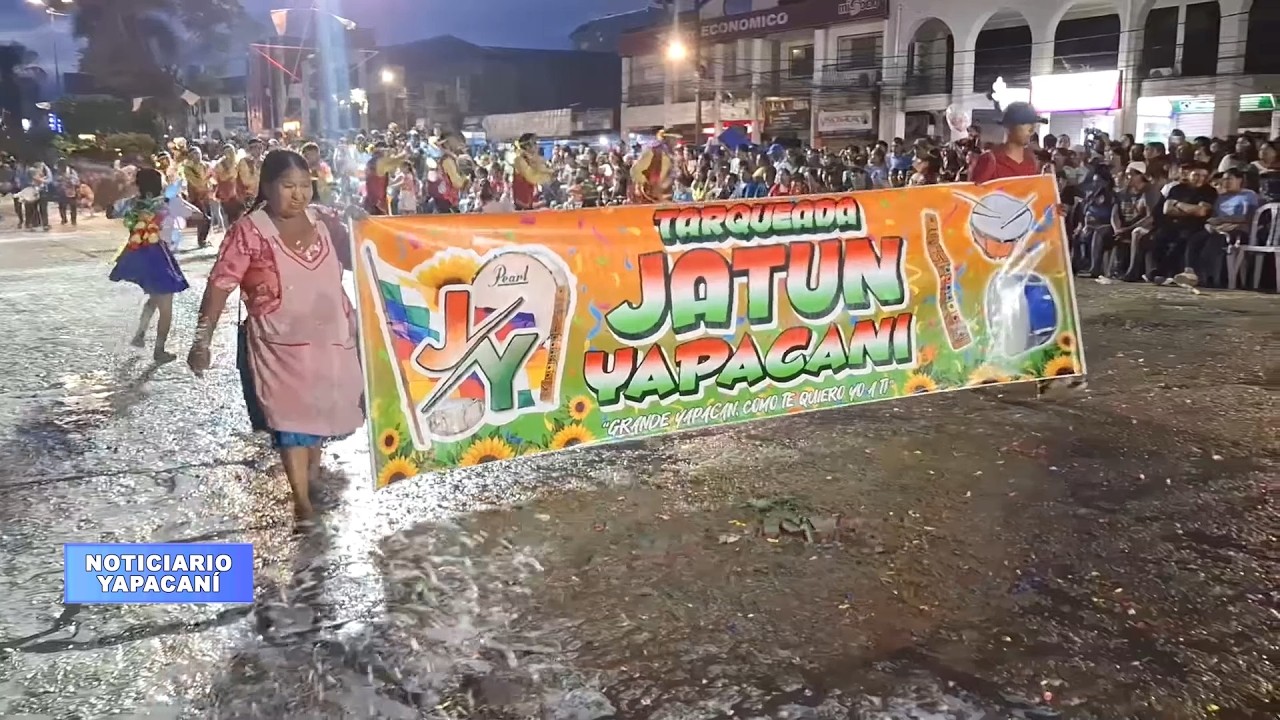 Así fue la participación de la Tarqueada Jatun Yapacaní en el Carnaval 2026.