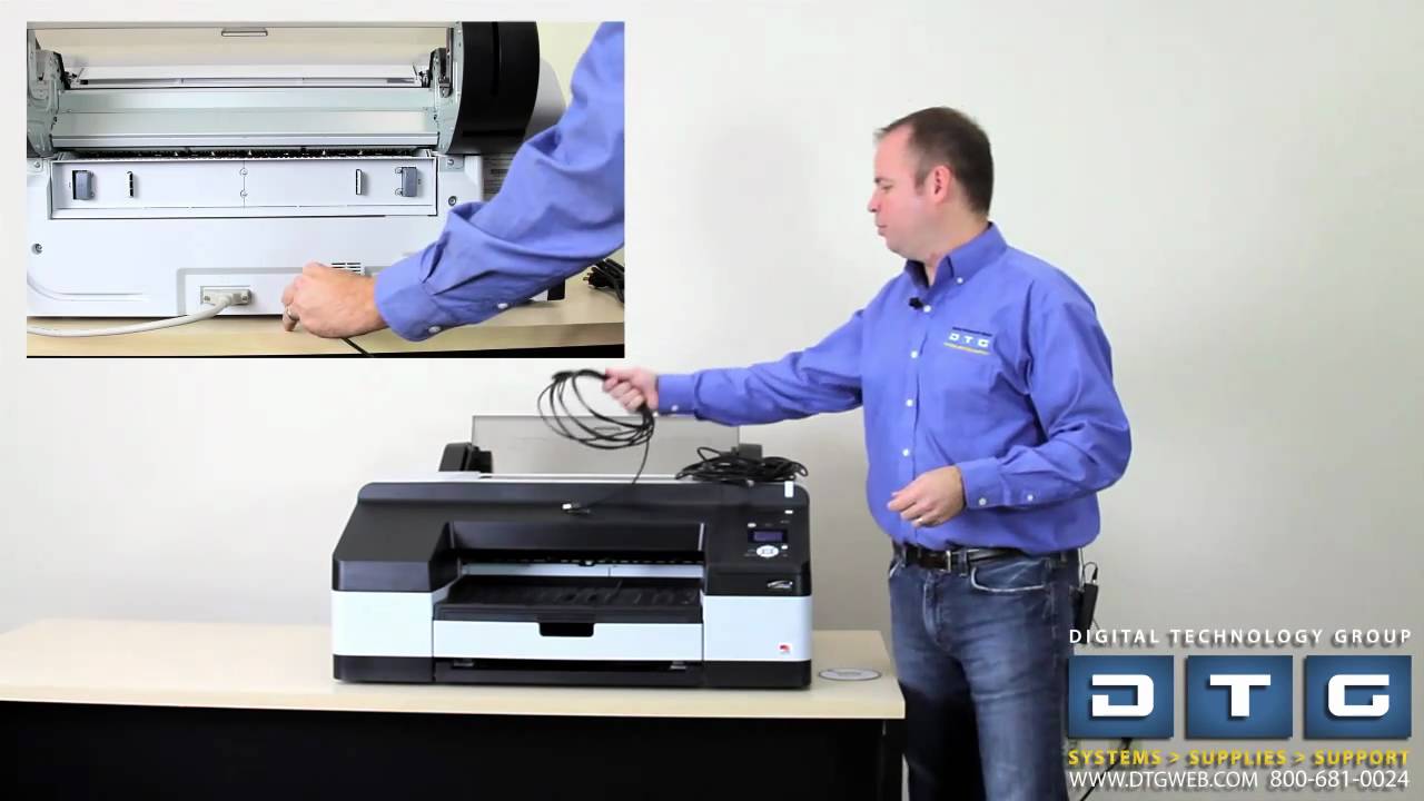 How to set up the Epson Stylus Pro 4900 printer