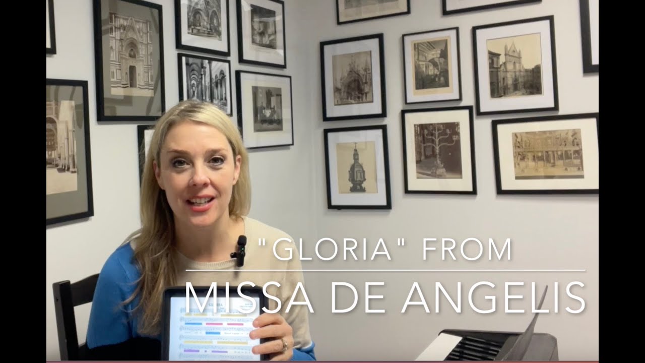 How to Sing the GLORIA Chant from the 