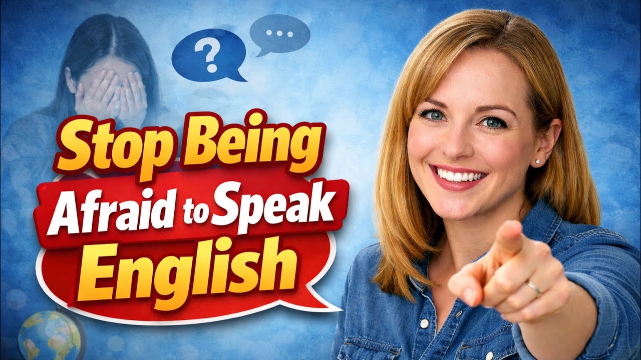How to Speak English with Confidence - Overcome Fear & Build Fluency | Slow English for Practice
