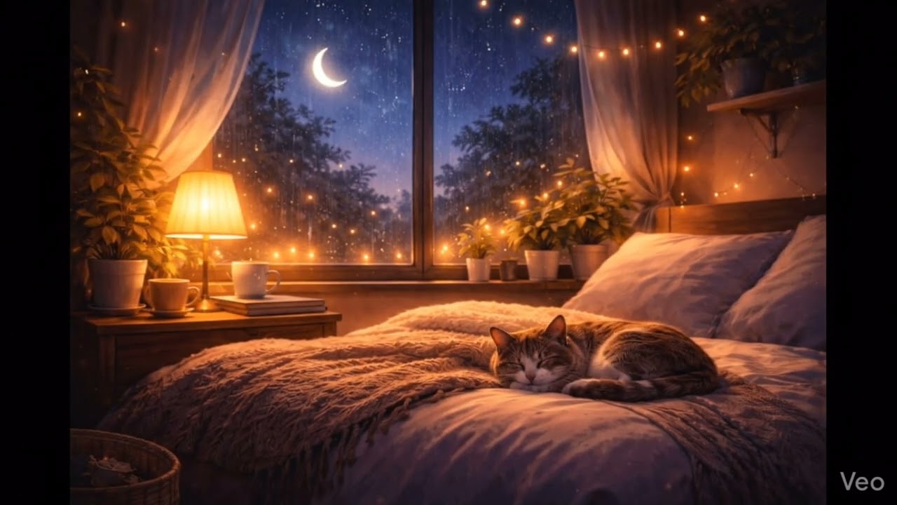 Sleep Night Lo-Fi 🌙✨ | Deep Chill Beats for Relax & Dreams (2 Hours)