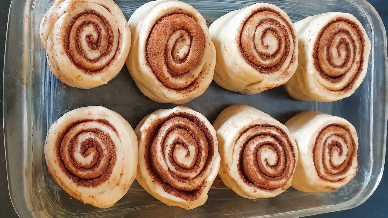 CINNAMON ROLLS ~ Easy step by step recipe!!
