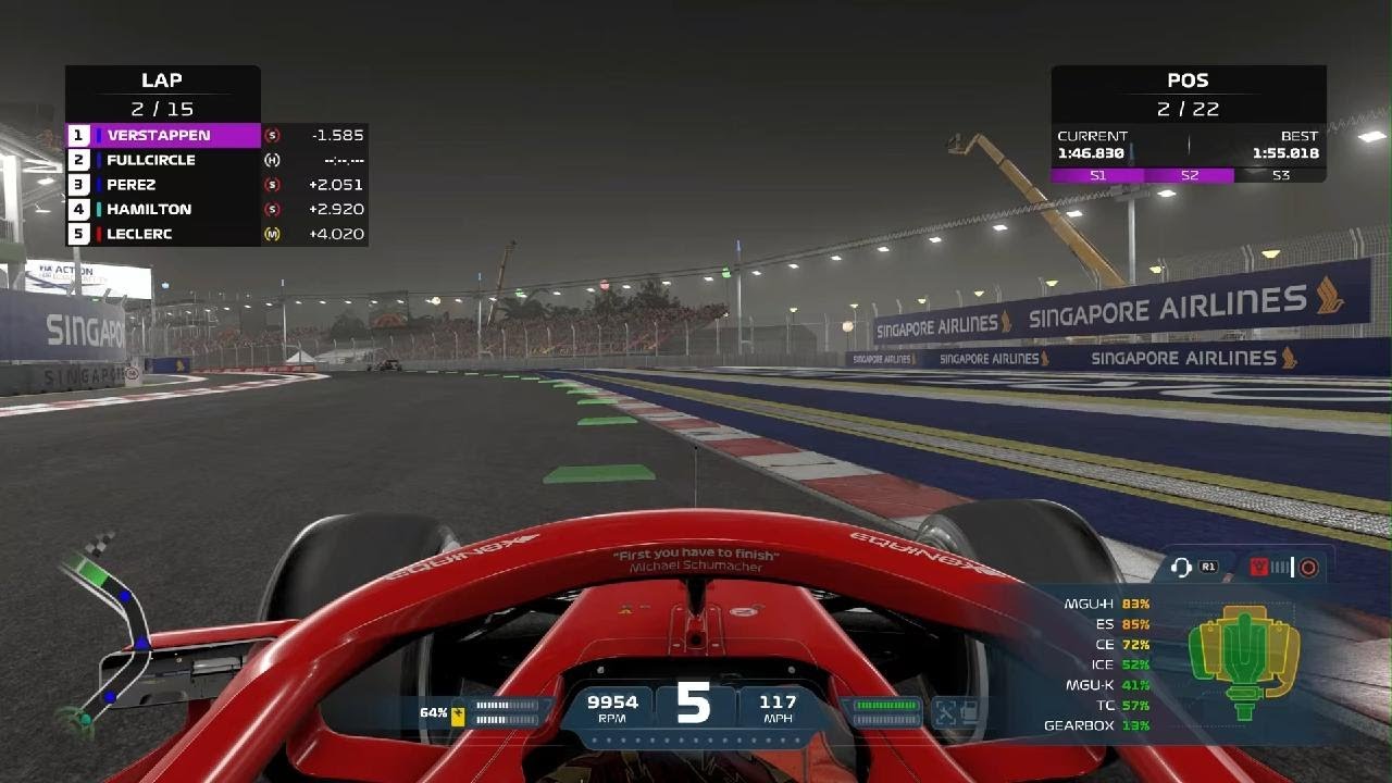 Skylines of champions / Radnor racing: Singapore GP