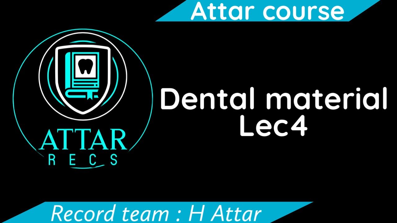 Dental material lec4