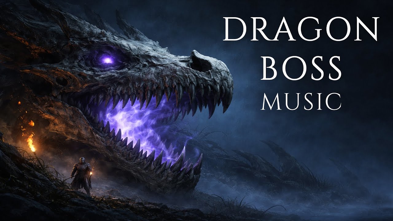 🔥 The Dragon’s Graveyard | Epic Boss Battle Music & Grimdark RPG Ambience
