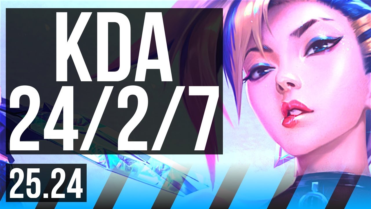 AKALI vs AHRI (MID) | 49K damage, Good KDA: 24/2/7 | EUW Challenger | 25.24