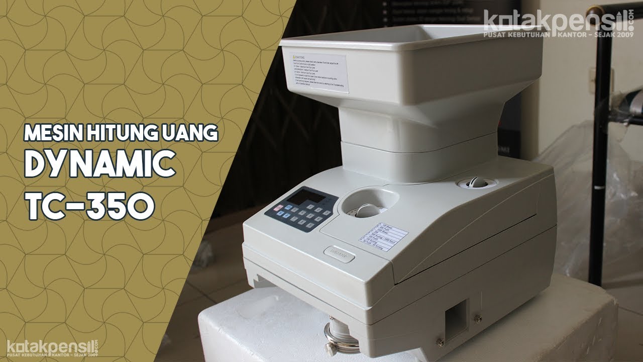 Mesin Hitung Uang Koin Dynamic TC-350 | Gapake lama ...