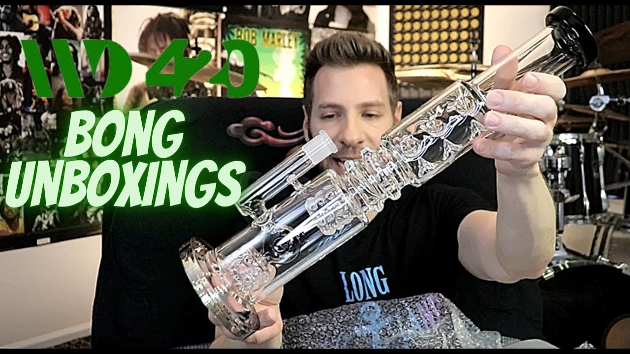 Glass bong unboxing | WD420