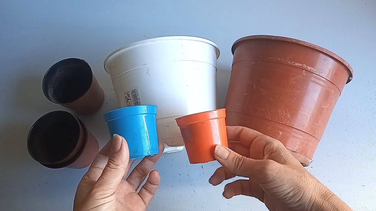 3 IDEAS con MACETAS de PLÁSTICO 🌼 MANUALIDADES FÁCILES 💕 ARTESANATO ♻ RECICLAJE 😘 Arte en casa