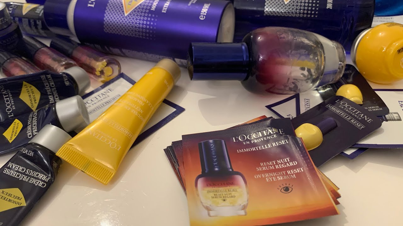 L'occitane / Обзор линейки иммортель (Immortele)