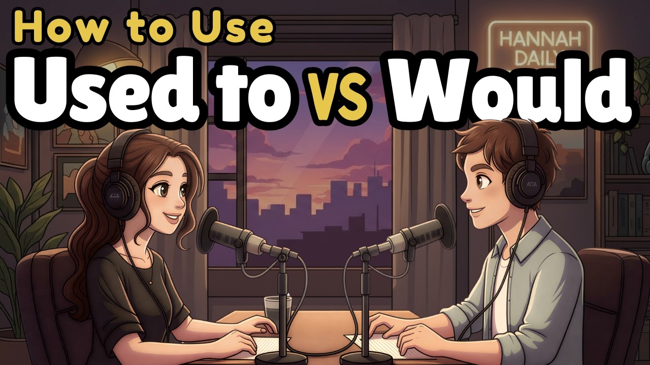 Как носители языка НА САМОМ ДЕЛЕ используют USED TO и WOULD в английском языке | Изучайте английс...