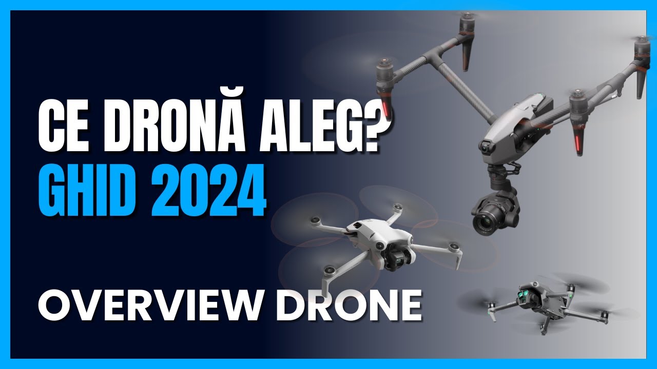 Ce DRONĂ să cumpăr?(Ghid 2024)