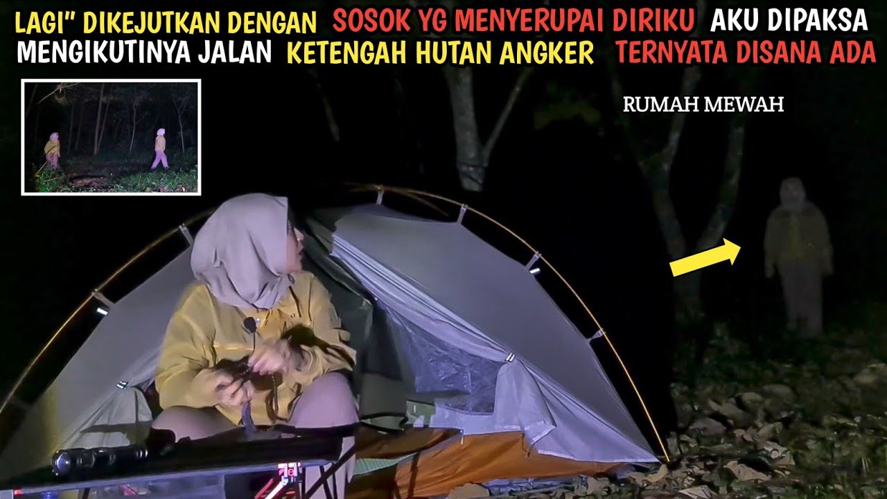SOLO CAMPING HORROR : SOSOK YG MENYERUPAIKU INI TERNYATA MENCARI TUMB4L HAMPIR SAJA AKU CEL4K4