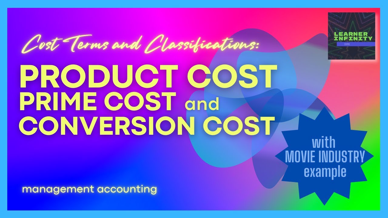 Product Cost, Prime Cost and Conversion Cost