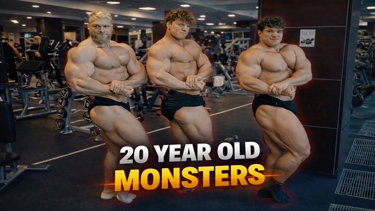 These 20 Year Old Bodybuilders Are MONSTERS&hellip; Brutal Leg Day